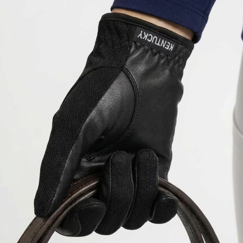 Kentucky Horsewear - Gants d'équitation été grip noir