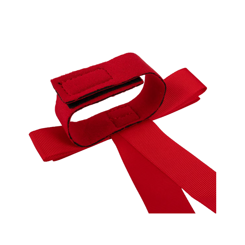 Kentucky Horsewear - Ruban de queue velcro rouge