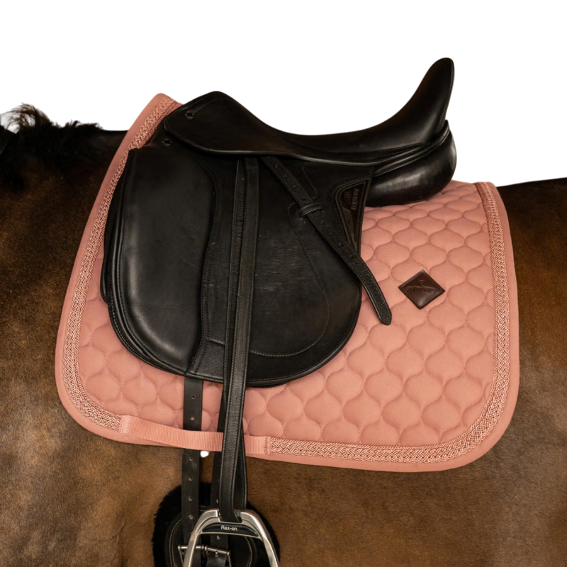 Tapis de dressage Classic Onion glitter vieux rose - Kentucky Horsewear