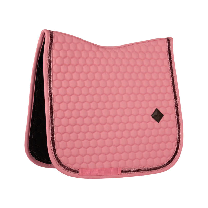 Tapis de dressage Glitter Band vieux rose - Kentucky Horsewear