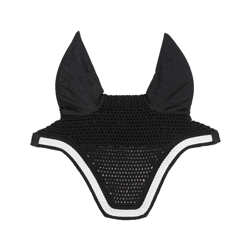 Kentucky Horsewear - Bonnet pour chevaux Wellington Plaited Cord anti-bruits noir | - Ohlala