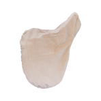 Kentucky Horsewear - Dressuurzadeldek met gouden plaat beige | - Ohlala