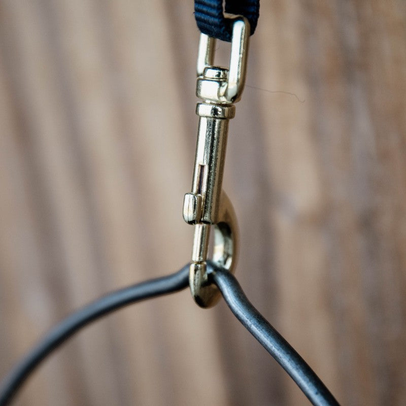 Kentucky Horsewear - Lanière d'attache longue nylon noir | - Ohlala