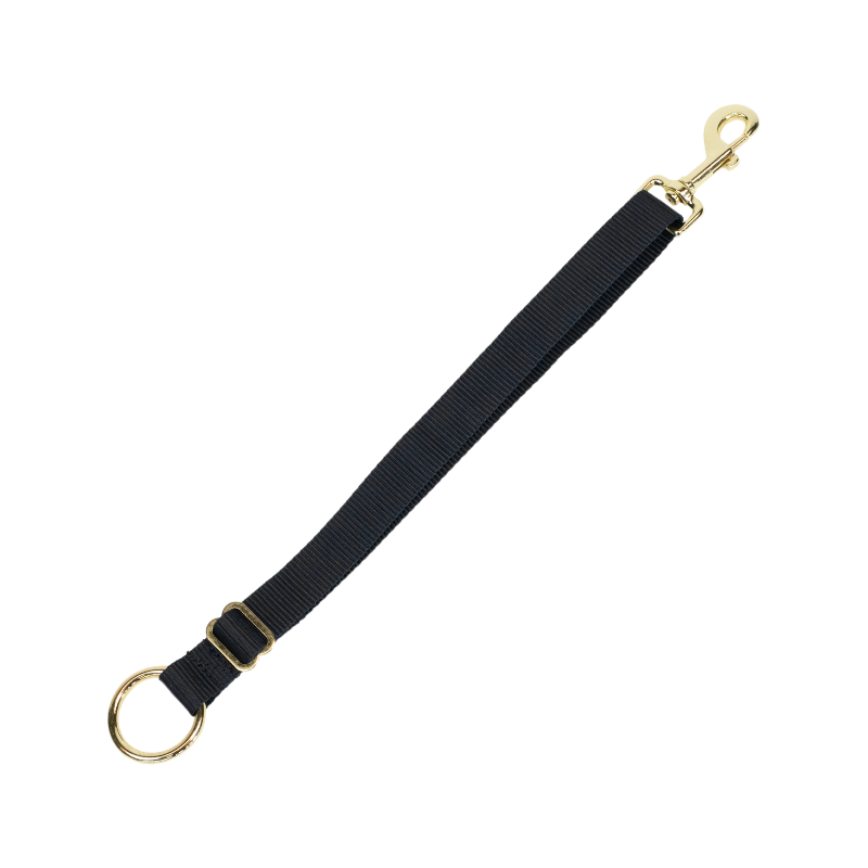 Kentucky Horsewear - Lanière d'attache longue nylon noir | - Ohlala