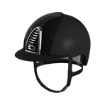 KEP - Casque d'équitation Cromo 2.0 shine noir matt visière standard | - Ohlala