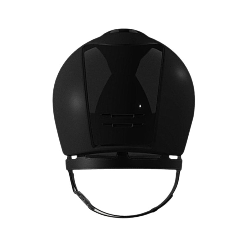 KEP - Casque d'équitation Cromo 2.0 shine noir matt visière standard | - Ohlala