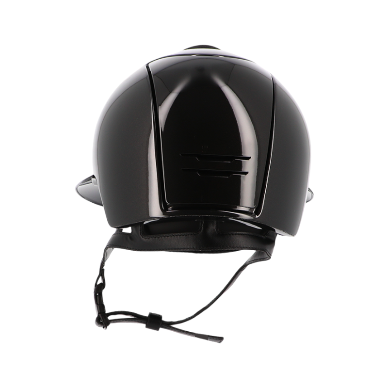 KEP - Casque Cromo 2.0 shine noir Star visière polo diamond