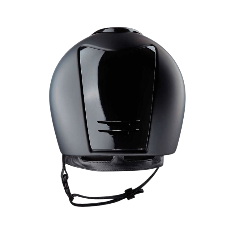 KEP - Casque d'équitation Cromo 2.0 Textile/ Polish black visière standard | - Ohlala