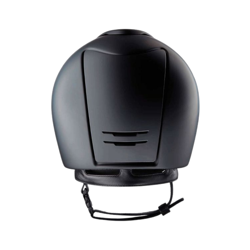 KEP - Casque d'équitation Cromo 2.0 Textile noir visière standard | - Ohlala