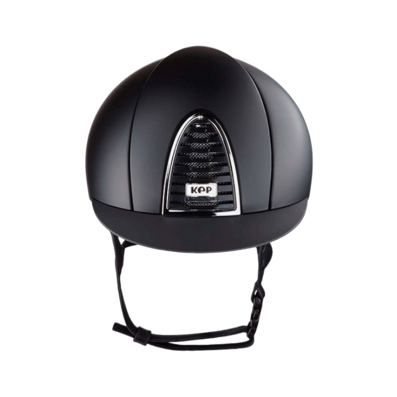 KEP - Casque d'équitation Cromo 2.0 Textile noir visière standard | - Ohlala