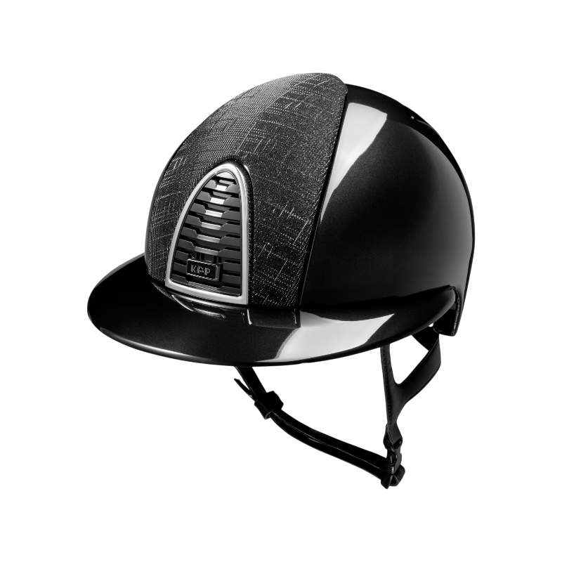 KEP - Rijhelm Cromo 2.0 limited edition Shine Brescia black polo vizier