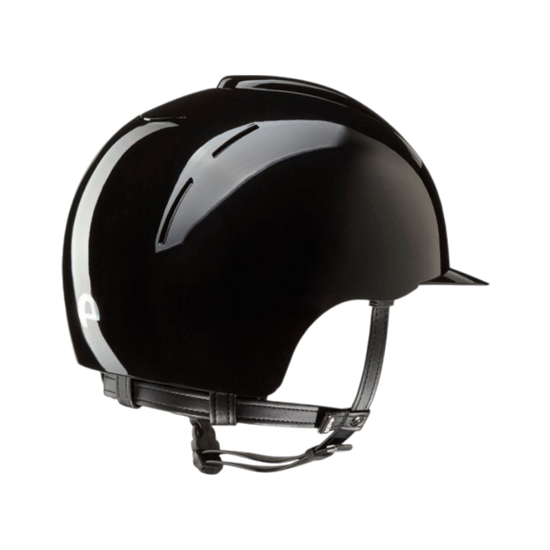 KEP - Casque d'équitation Smart polish noir visière standard | - Ohlala