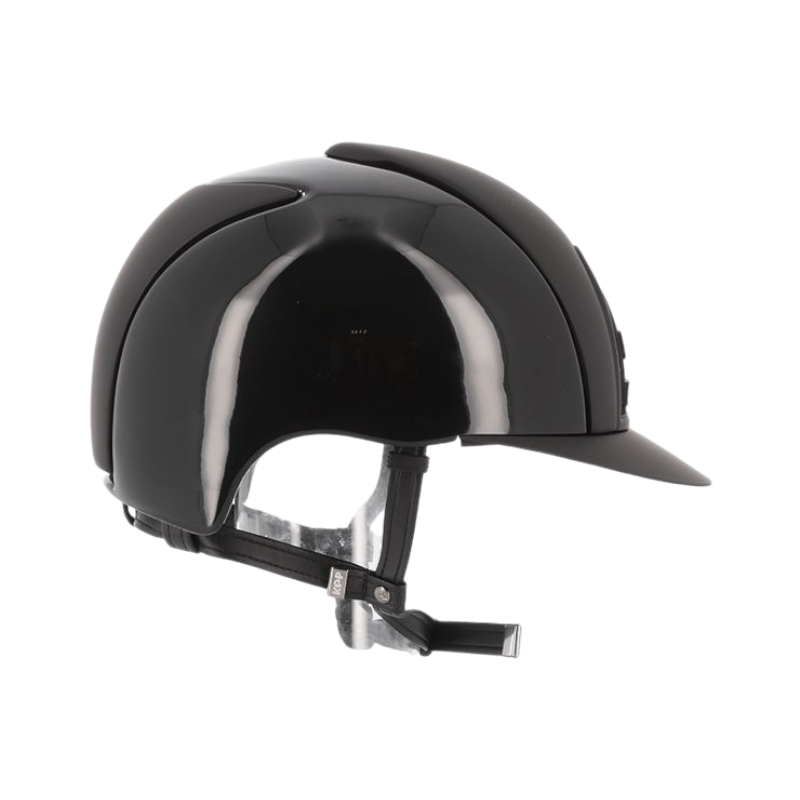 KEP - Casque personnalisé Cromo Polish noir/ détails opaques | - Ohlala