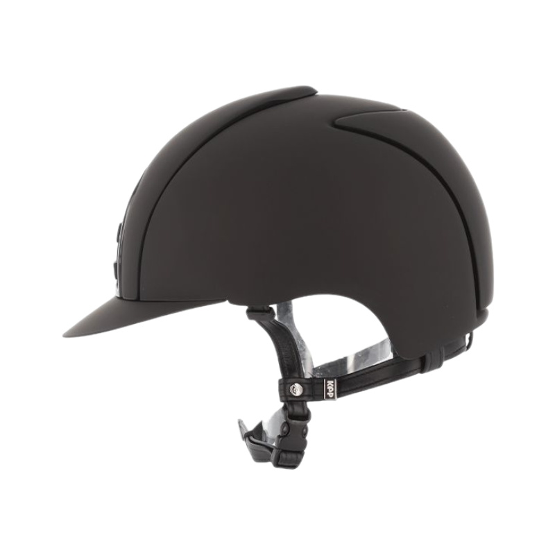 KEP - Casque personnalisé Cromo Textile noir/ Contour métallisé