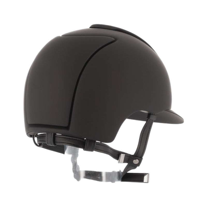 KEP - Casque personnalisé Cromo Textile noir/ Contour métallisé