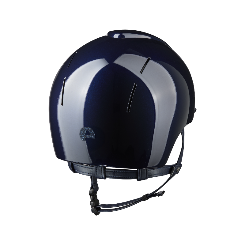KEP - Casque d'équitation Smart Nova Metal Polish blue Star blue visière standard | - Ohlala
