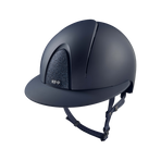 KEP - Casque d'équitation Smart Nova Textile Blue Star blue visière polo | - Ohlala