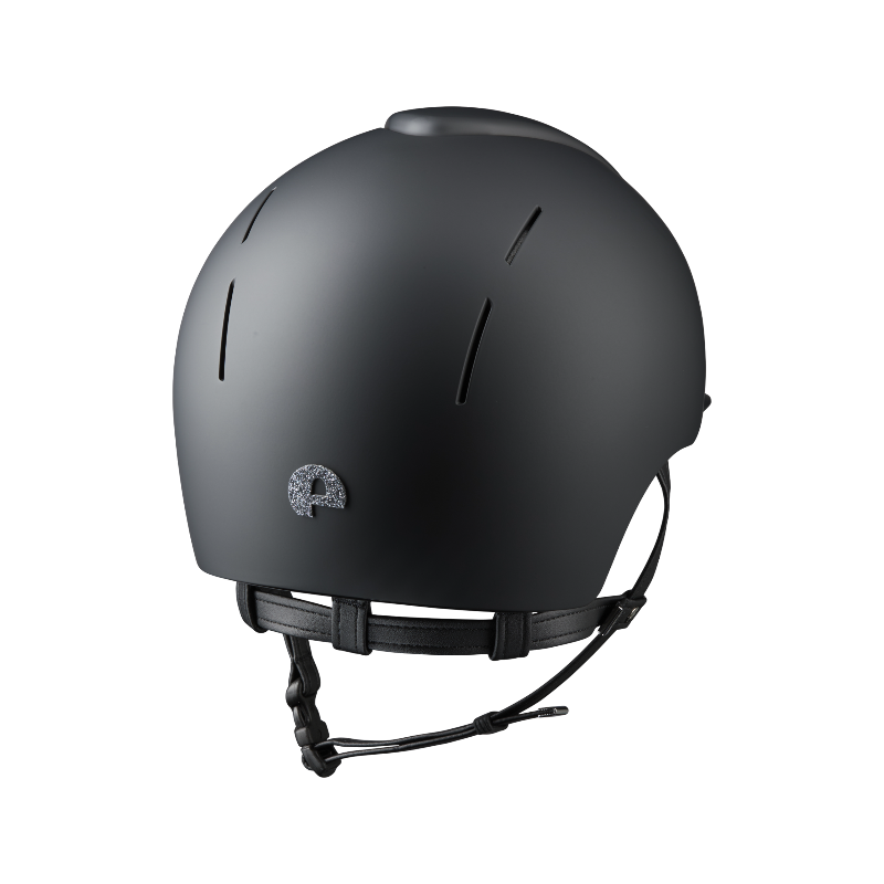 KEP - Casque d'équitation Smart Nova Textile black Star silver visière standard | - Ohlala