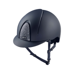 KEP - Casque d'équitation Smart Nova Textile blue Star silver visière standard | - Ohlala