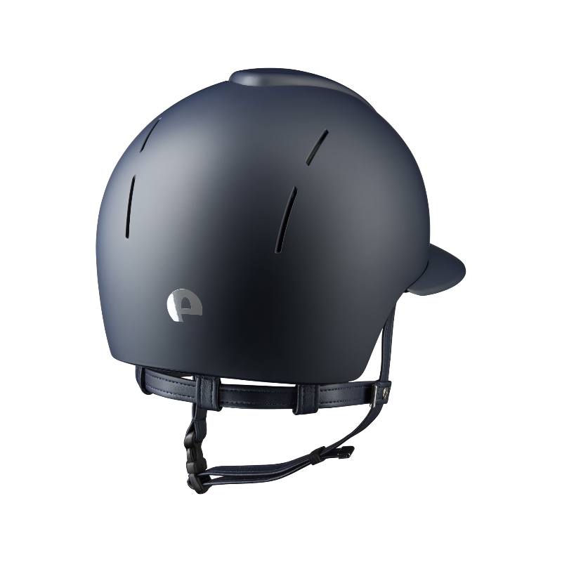 KEP - Rijhelm Smart Nova Textile blauw polo vizier | - Ohlala