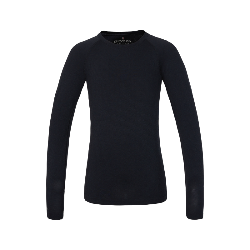 Kingsland - Haut manches longues junior KLRegina seamless marine | - Ohlala