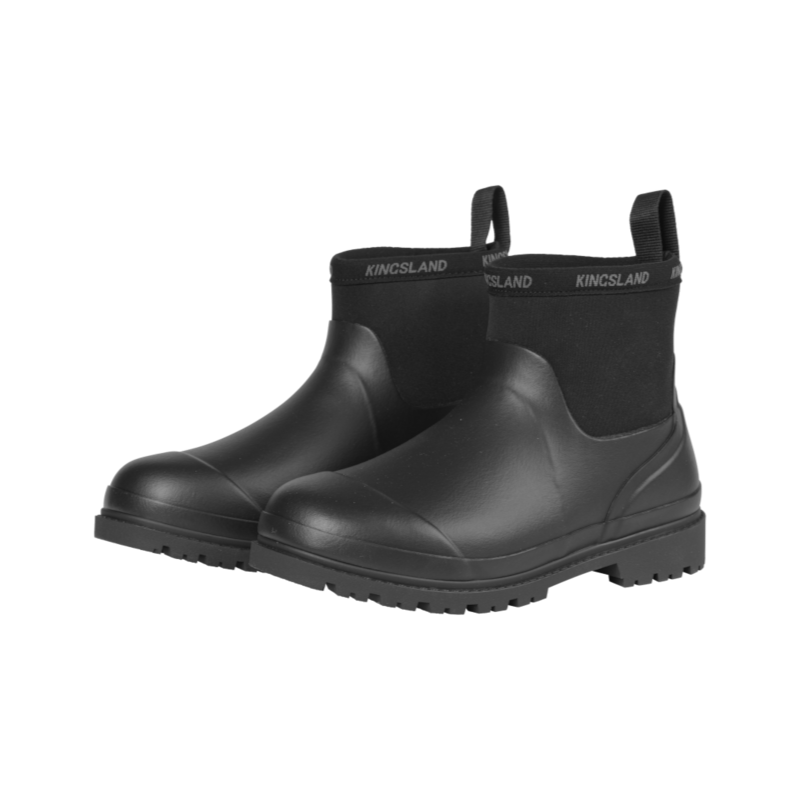 Kingsland - Bottines en caoutchouc femme KLMaria noir