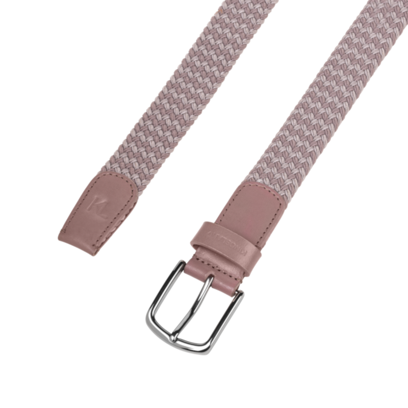 Kingsland - Ceinture tressée élastique KLLeslie brown iron