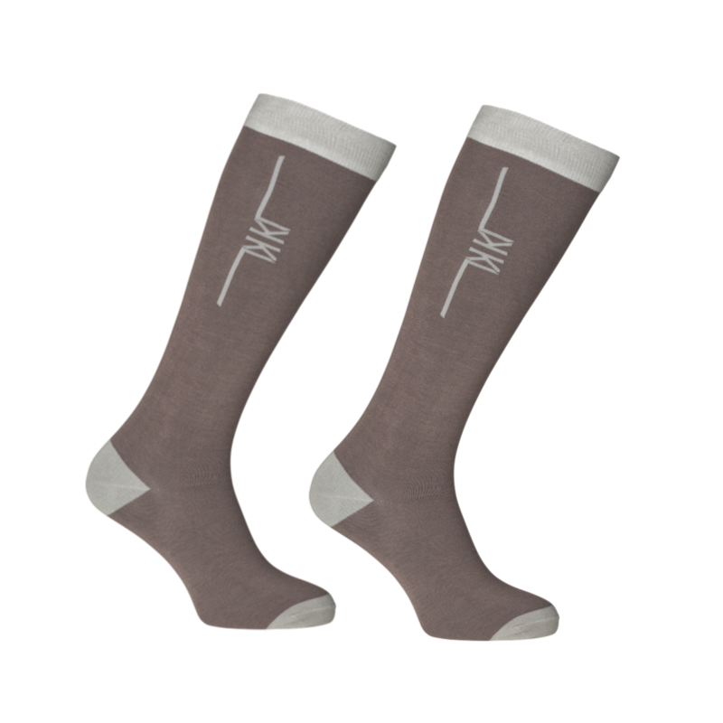 Kingsland - Chaussettes d'équitation KLAmy Coolmax brown iron