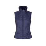 Kingsland - Doudoune d'équitation manches courtes femme KLAlba evening blue