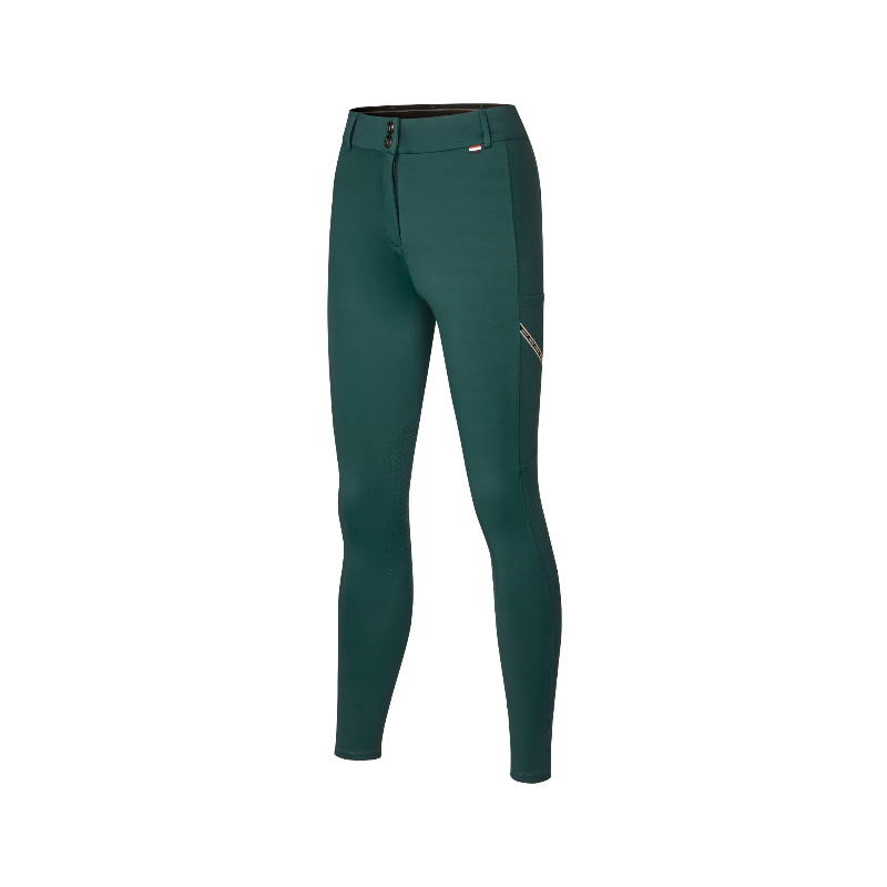 Kingsland - Pantalon d'équitation femme KLKaya green june bug | - Ohlala