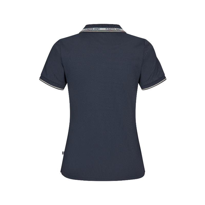 Kingsland - Polo manches courtes femme KLNaira marine | - Ohlala