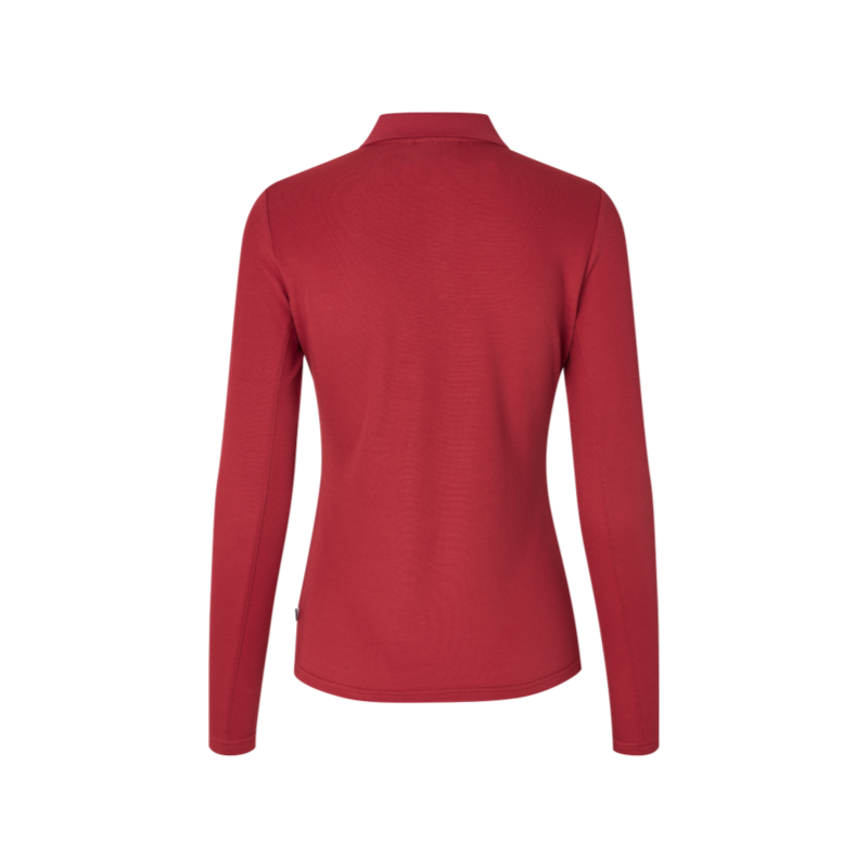 Kingsland - Polo manches longues femme KLAmy garnet