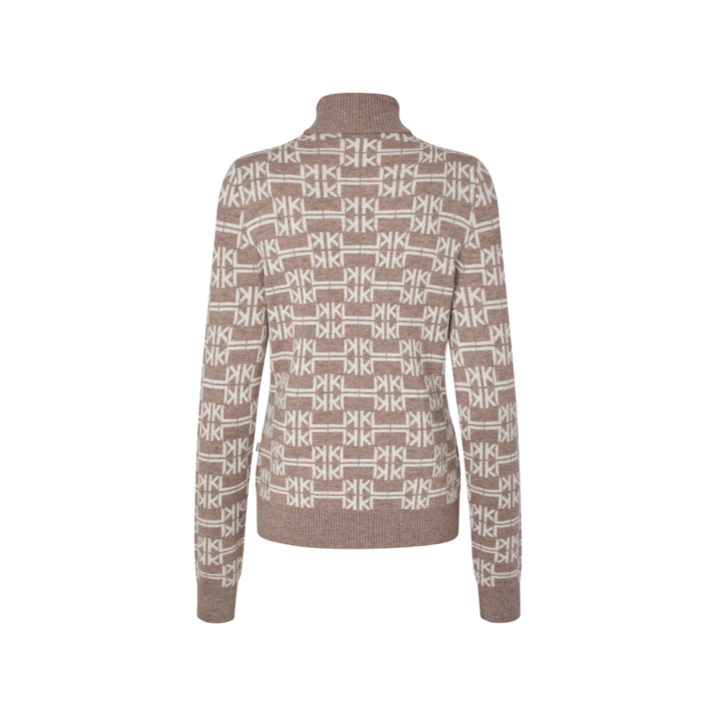 Kingsland - Pull col roulé femme KLAnnabella dove melange