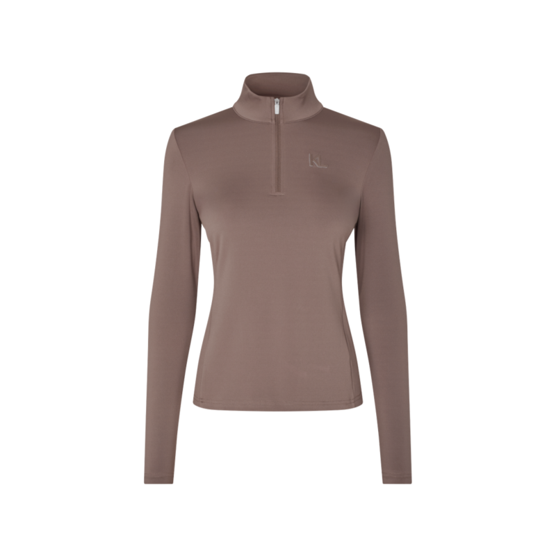 Kingsland - T-shirt d'entraînement manches longues femme KLAngelina brown iron