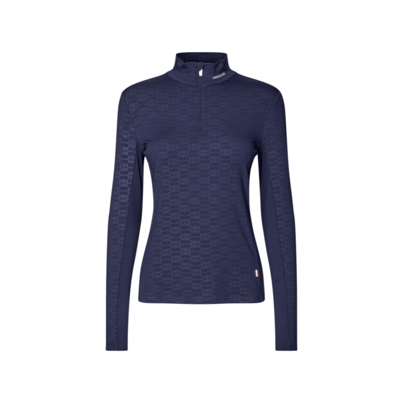 Kingsland - T-shirt d'entraînement manches longues femme KLAnnabella evening blue
