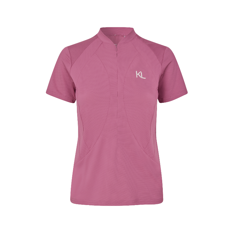 Kingsland - Polo manches courtes femme KLNaira pink malaga | - Ohlala