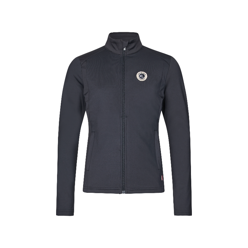 Kingsland - Veste manches longues zippée polaire femme KLLucy marine | - Ohlala