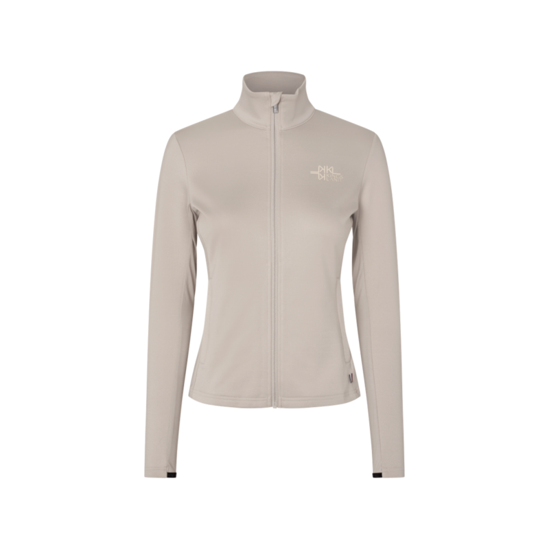Kingsland - Veste polaire zippée manches longues femme KLAlba beige dove
