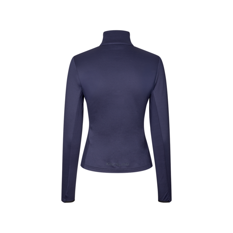 Kingsland - Veste polaire zippée manches longues femme KLAlba evening blue