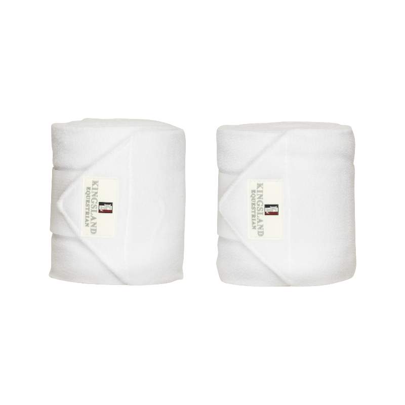 Kingsland - Bandes de polo Classic blanc (x2) | - Ohlala