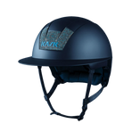 Kask - Rijhelm Kooki Lady Crystals Carpet marine mat | - Ohlala
