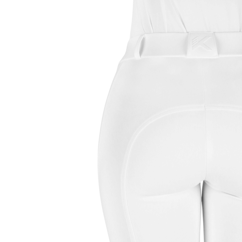 K By Equithème - Pantalon d’équitation femme K-EXPLORE blanc