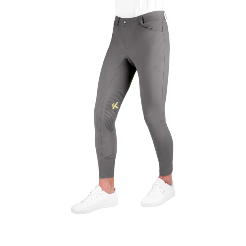 K By Equithème - Pantalon d’équitation homme K-TECHNIK anthracite