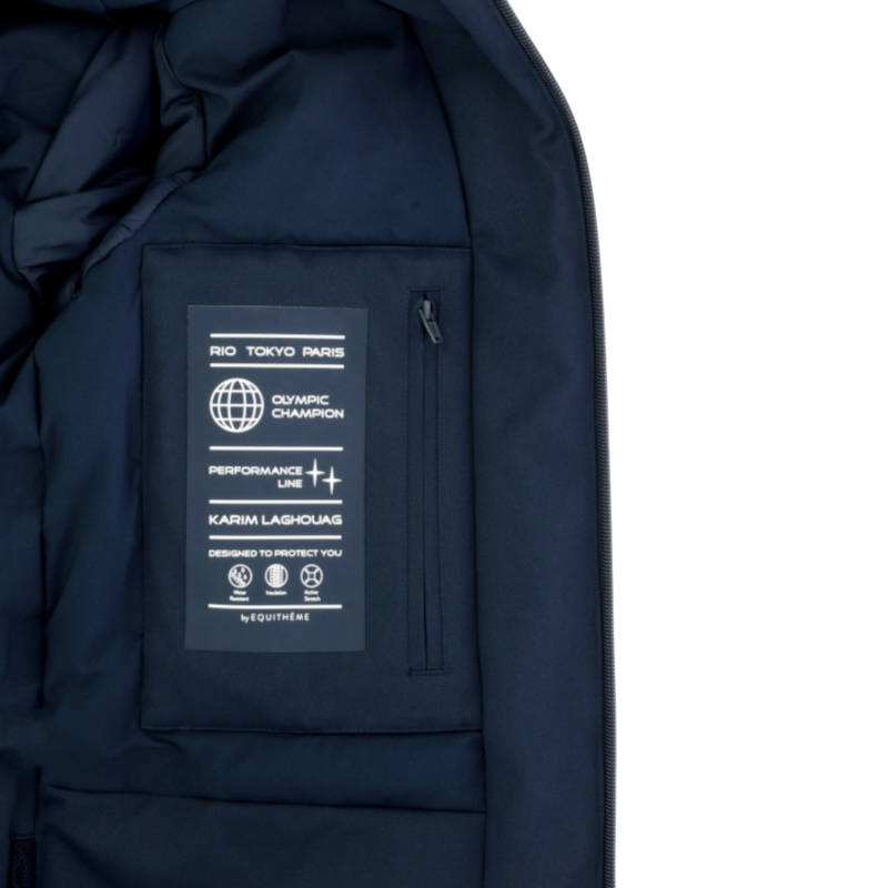 K By Equithème - Parka homme K-CONTROL marine