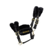 Kentucky Horsewear - Nylon halster schapenvacht soft zwart | - Ohlala