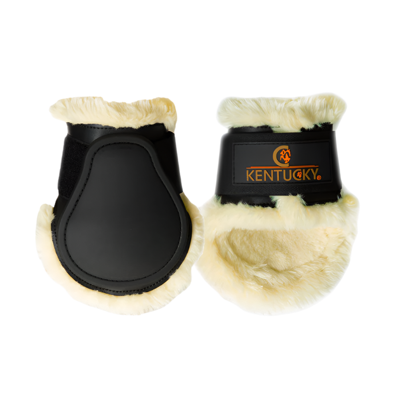 Kentucky Horsewear - Protège boulet Young horses Mouton noir | - Ohlala