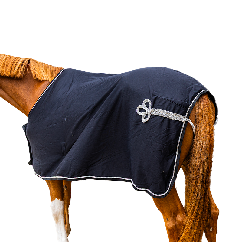 Kentucky Horsewear - Fleece presentatiedeken Prize Giving Cooler marine | - Ohlala