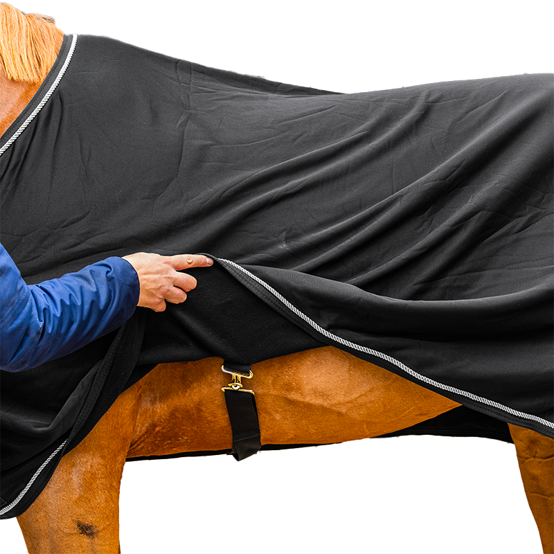 Kentucky Horsewear - Fleece presentatiedeken Prize Giving Cooler zwart | - Ohlala