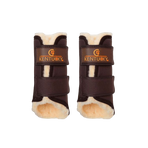 Kentucky Horsewear - Paard Solimbra beenbeschermers voorbenen bruin | - Ohlala