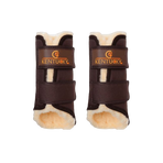 Kentucky Horsewear - Paardenbeenbeschermers Solimbra achterbenen bruin | - Ohlala